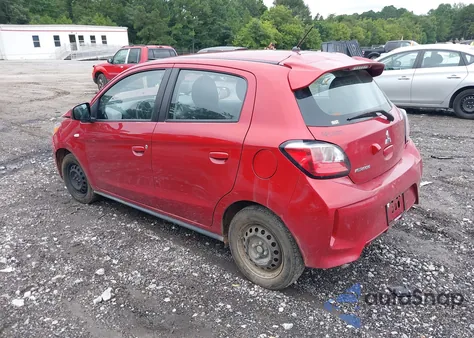 2021 Mitsubishi Mirage Carbonite Edition/Es/Le from USA, damaged, VIN ML32AUHJ8MH009453